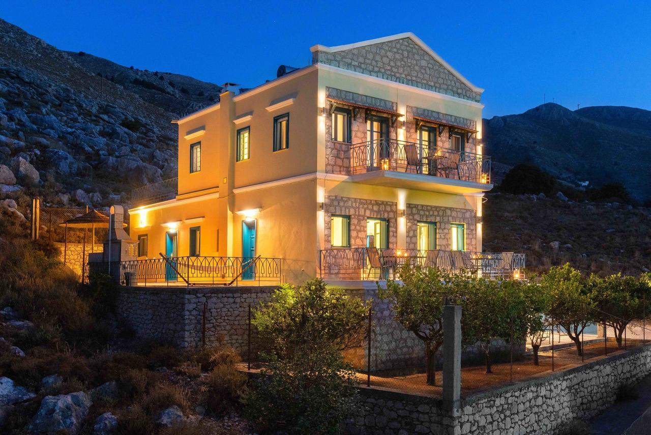 Royal Villa Pedi Symi Exterior foto